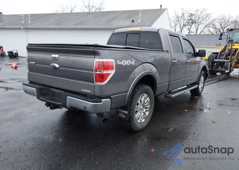 2014 Ford F-150 Lariat из США, поврежденный, VIN 1FTFW1EF7EFB13878